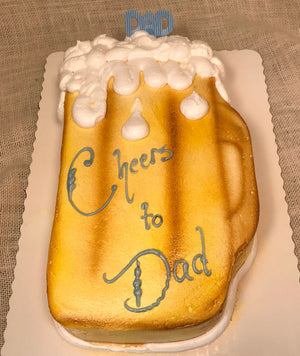 Beer Mug Cake