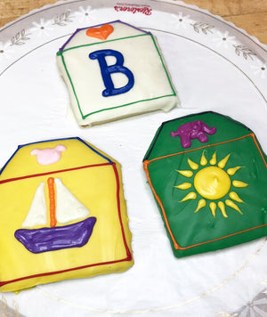 Baby Blocks Cookie Favors
