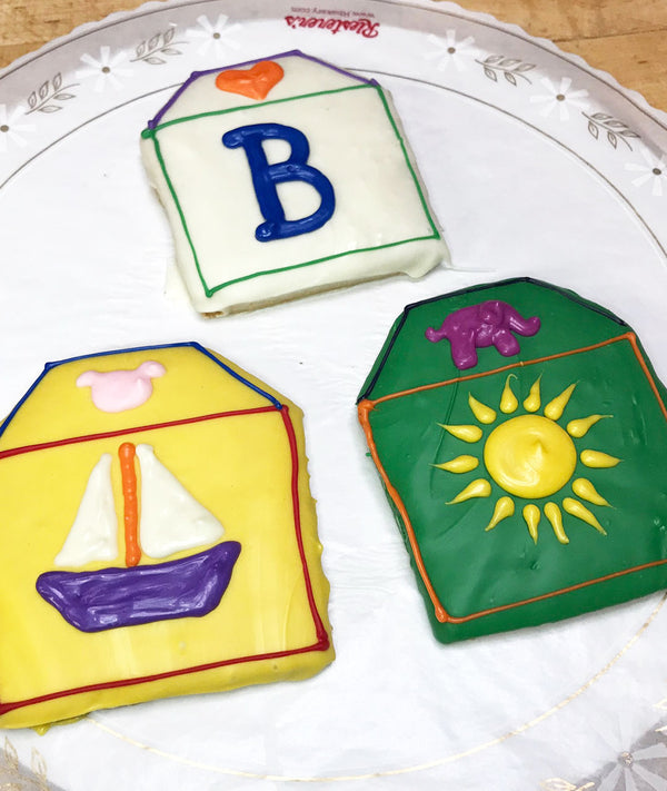 Baby Blocks Cookie Favors