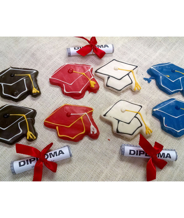 Graduation Cap Cookies