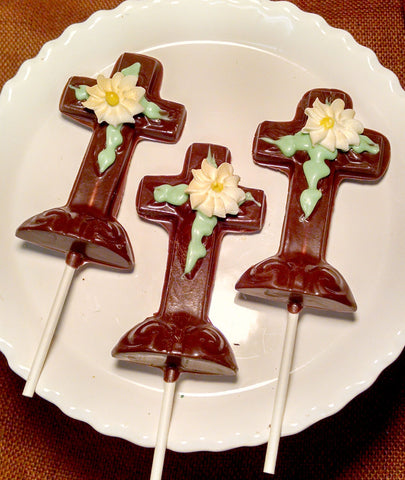 Chocolate Cross Pops