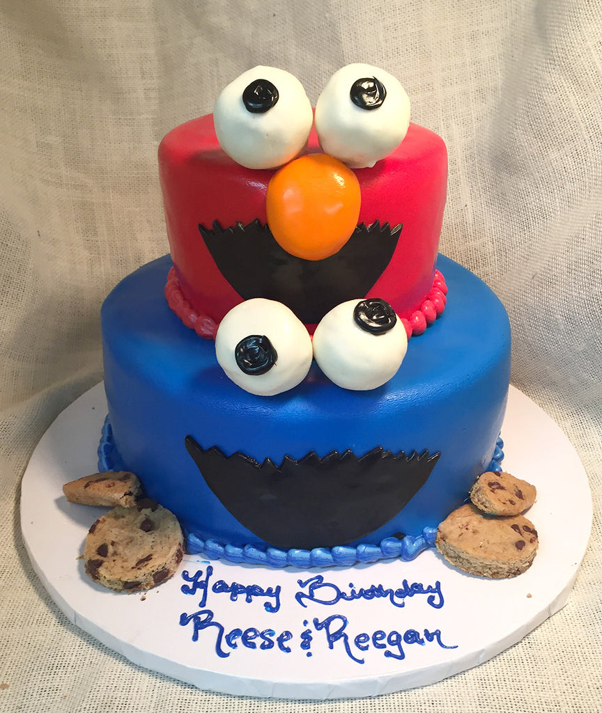 Cookie Monster & Elmo