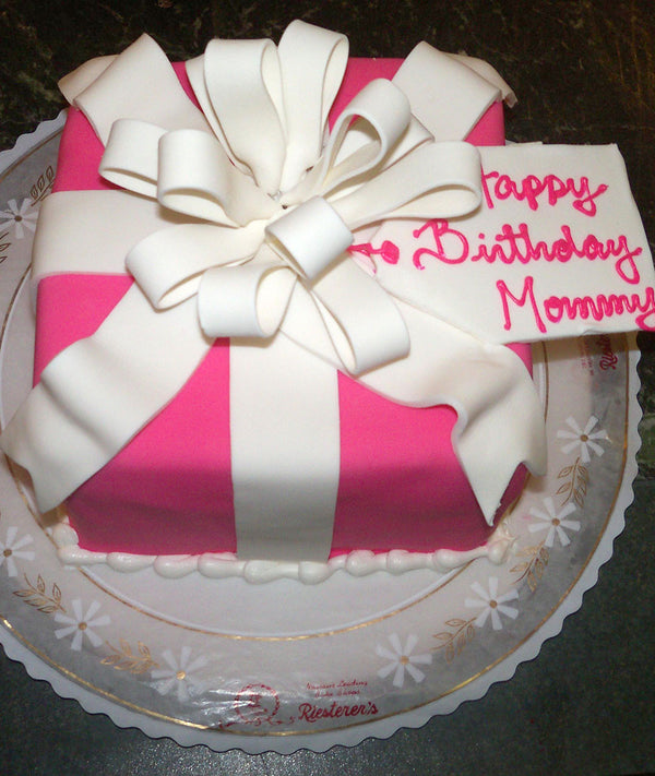 Boxed Bow Cake