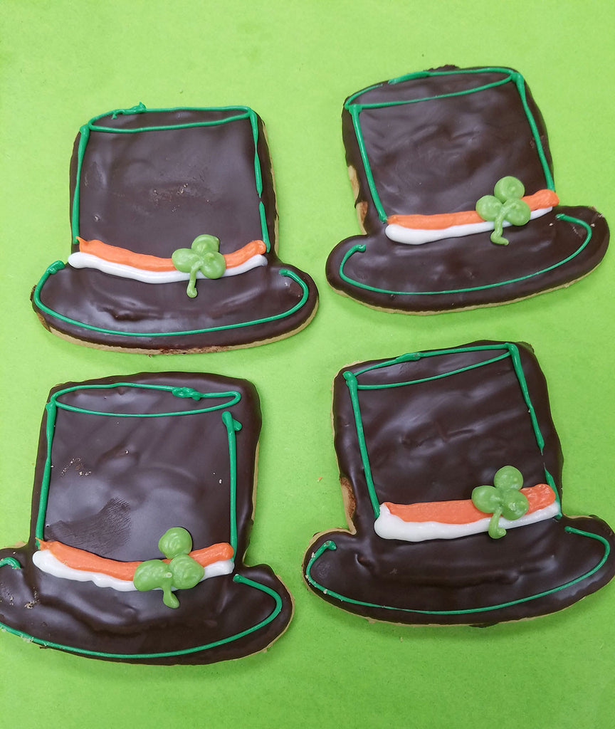 St. Patrick's Day Hat Cookies