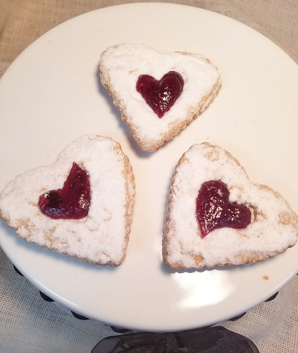 Linzer Heart Cookies