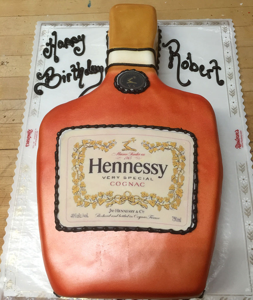 Hennessy Bottle Cake