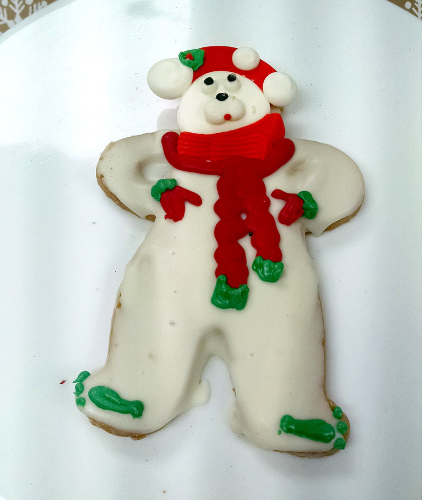 Holiday Bear Cookie