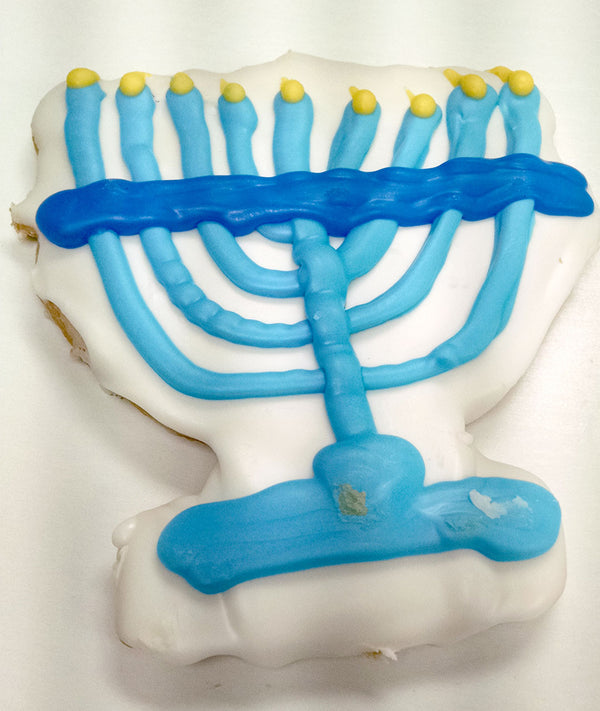 Menorah Cookies (pareve)