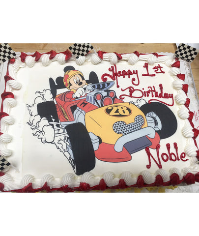 Mickey Racecar