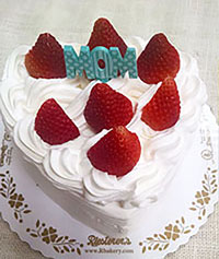 Mother's Day Strawberry Shortcake Heart