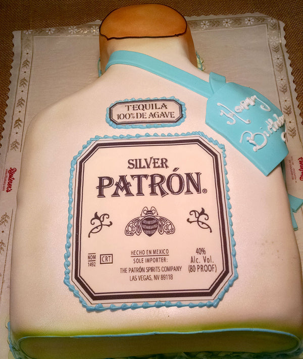 Patron Liquor Bottle