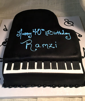Grand Piano Cutout