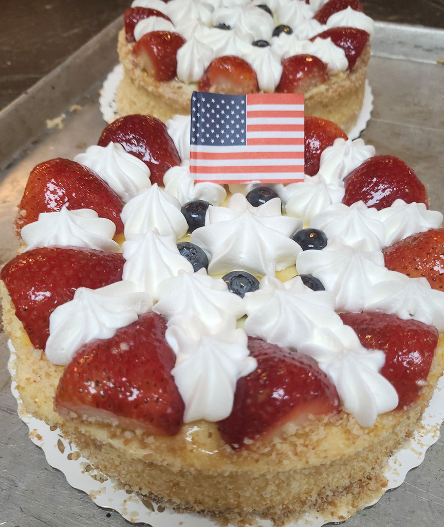 Red White and Blue Cheesecake