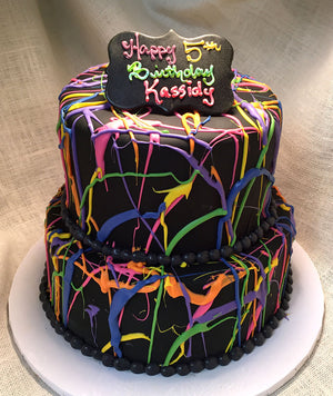 Silly String Cake