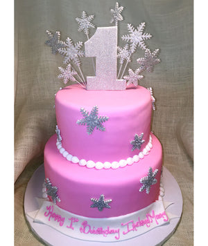 Snowflake Cake