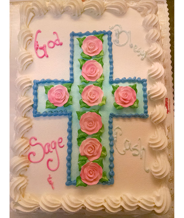 Sugar Rose Cross