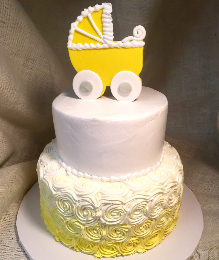 Ombre Baby Carriage